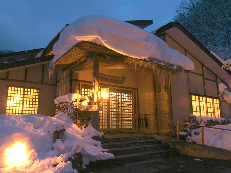 Lamp No Yado Aoni Onsen Hotel Hirakawa Luaran gambar